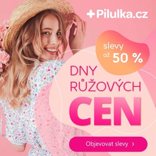 Dny růžových cen a slevy až 50% na Pilulka.cz