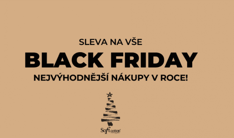 Black Friday na SoftCotton.cz