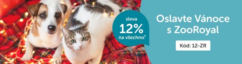 Vánoční sleva 12 % na ZooRoyal.cz