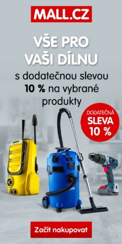 Vše pro dílnu s dodatečnou slevou 10% na Mall.cz