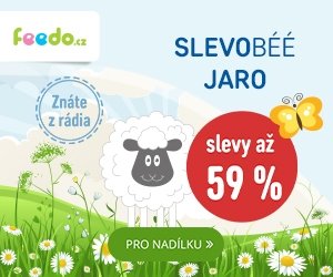 Mega slevy na Feedo.cz a akce na Nutrilon