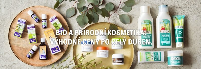 Akční ceny na bio a přírodní kosmetiku na Countrylife.cz