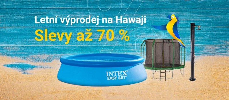 Letní výprodej v eshopu Hawaj.cz a slevy až 70%