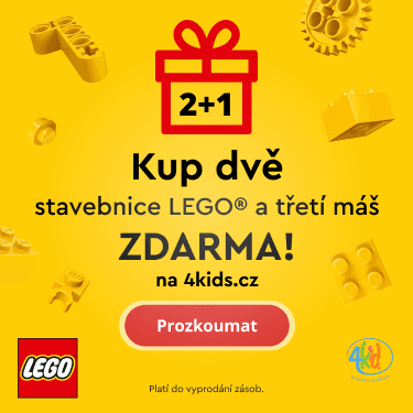LEGO v akci 2+1 zdarma na 4kids.cz