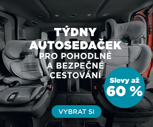 Týden autosedaček se slevou až 60 % na Feedo.cz