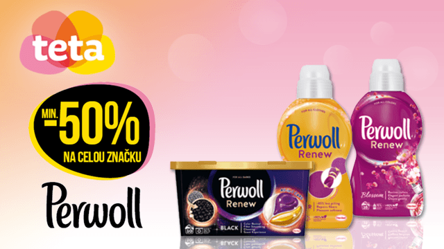 Sleva na prací prášek Perwoll