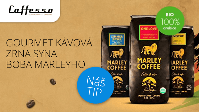 BIO káva Marley Coffee v nabídce Cafeso