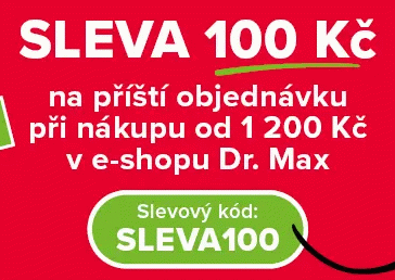 Dr. Max sleva 100 Kč