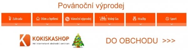 Povánoční výprodej