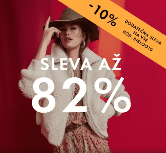 Finální výprodej na Bibloo a slevy až 82% + 10% navíc!