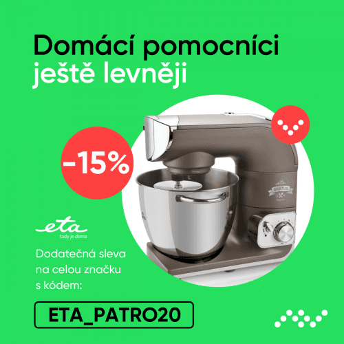 Sleva 15% na značku Eta na Patro.cz