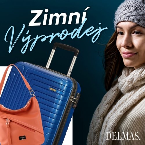 Kvalitní zavazadla a kabelky Delmas za akční ceny