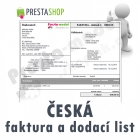 PRESTASHOP MODUL-ČESKÁ FAKTURA A DODACÍ LIST-PRESTA-MODUL PRESTASHOP MODUL-ČESKÁ FAKTURA A DODACÍ LIST-PRESTA-MODUL