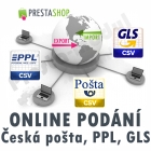 PRESTASHOP MODUL-ONLINE PODÁNÍ ČESKÁ POŠTA, PPL A GLS (EXP-IMP CSV) 1.5.-PRESTA-MODUL PRESTASHOP MODUL-ONLINE PODÁNÍ ČESKÁ POŠTA, PPL A GLS (EXP-IMP CSV) 1.5.-PRESTA-MODUL